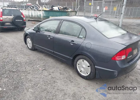 2007 Honda Civic Hybrid from USA, damaged, VIN JHMFA36237S004087